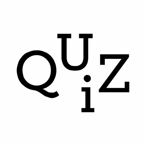 Exam Letters Question Quiz Test Icon Download On Iconfinder