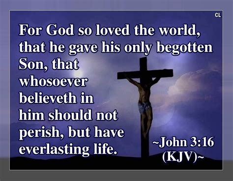 For God So Loved The World For God So Loved The World Kjv