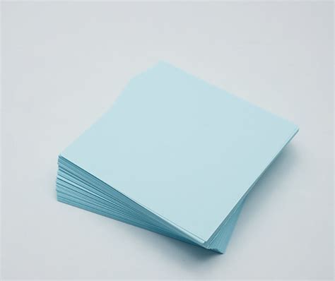 500 Origami Paper Sheets Paper Pack Light Blue Origami Paper Etsy