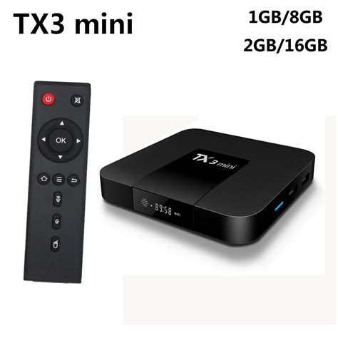 Tx3 Mini Tv Box Android 71 2gb Ddr3 16gb Emmc Amlogic S905w Quad Core