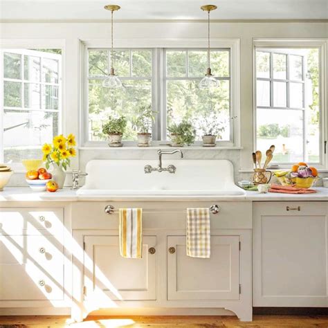 Think about how you use your current kitchen to identify your priorities for the remodeled space. Farmhouse Kitchen Ideas For a Country Kitchen Remodel on a ...