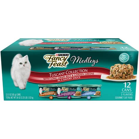 Fancy Feast Elegant Medleys Tuscany Adult Canned Cat Food In Sauce