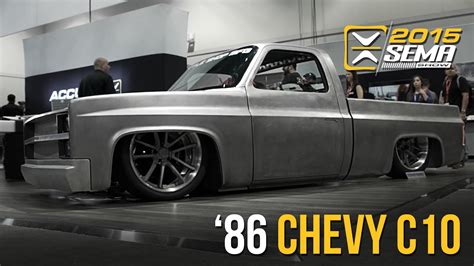 Sema 2015 1986 Chevy C10 Little Shop Mfg Youtube