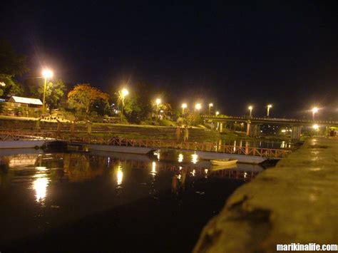 Best for lifestyle activity jogging, bicycling, walking, fresh air, and street foods are the best here in marikina. Midnight Marikina River - Marikina Life