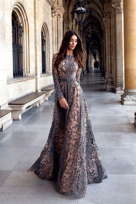 Robe De Soirée Longue Sur Mesure Oksana Mukha Paris