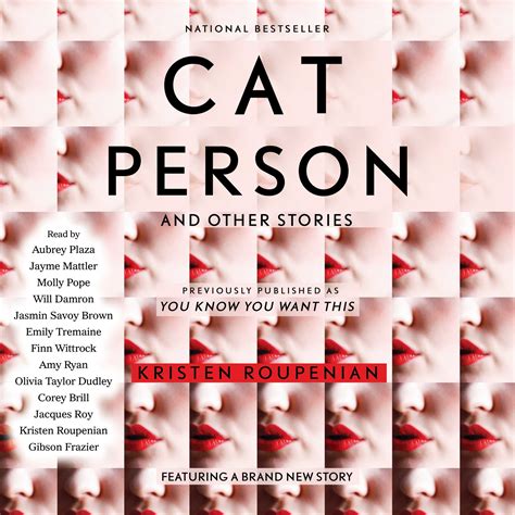 Cat Person And Other Stories Audiobook By Kristen Roupenian Aubrey Plaza Jayme Mattler