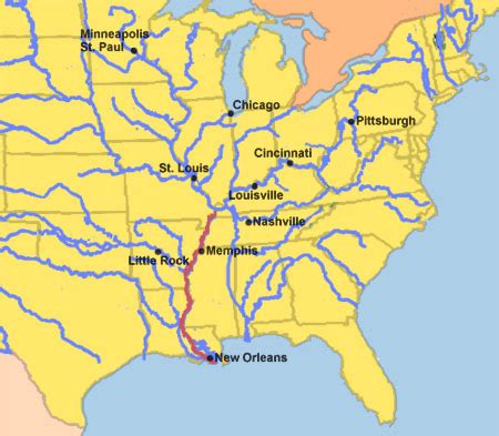 Interesting Mississippi River Facts My Interesting Facts