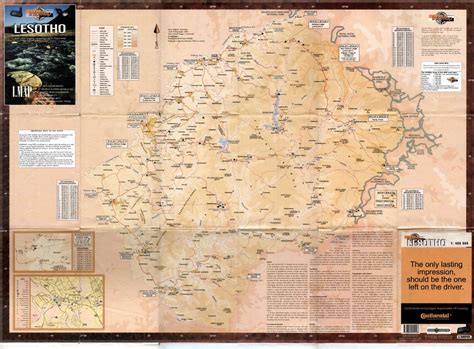 Update your map or get a new travel map. Large scale detailed info map of Lesotho | Lesotho | Africa | Mapsland | Maps of the World