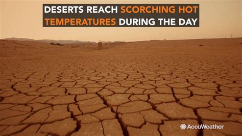 Why The Desert Is Hot During The Day And Cold At Night Deserts Can