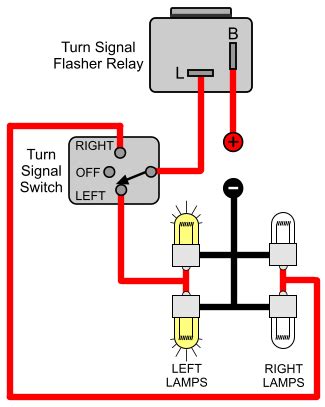 Directional Flasher Relay Wiring Diagram