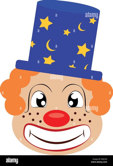 Funny Cute Clown Stock Vector Image And Art Alamy