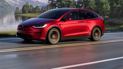 รูปภาพ2023 Tesla Model Xภายนอก อัลบั้มรถยนต์ใหม่รูปสวย Aufofun