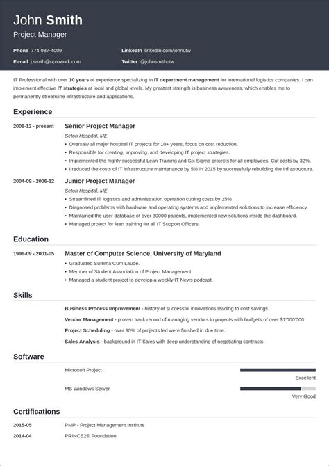 One more free resume with a simple professional look and feel. 25 Resume Templates for Microsoft Word Free Download