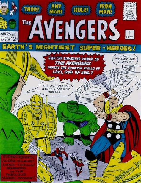Avengers Comic 1