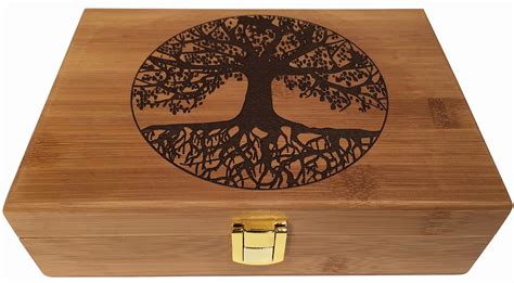Blake And Lake Tree Of Life Keepsake Box Wooden Keepsake Box With