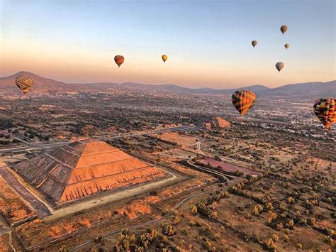 Teotihuacan Pyramids Guided Excursion And Hot Air Balloon Ride Musement