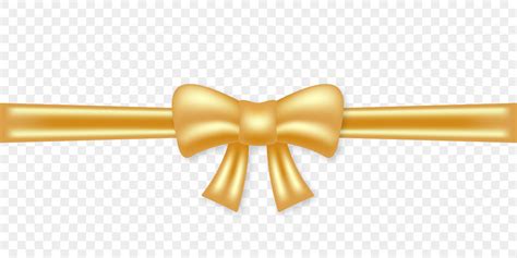 Gold Bow For Gift Christmas Holiday Golden Silk Knot With Strip For Decoration Present Box