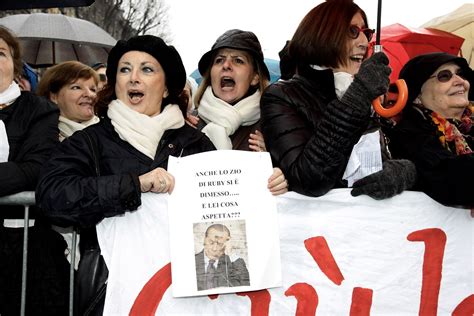 Women Rise Up Against Berlusconi Italy Is Not A Brothel Der Spiegel