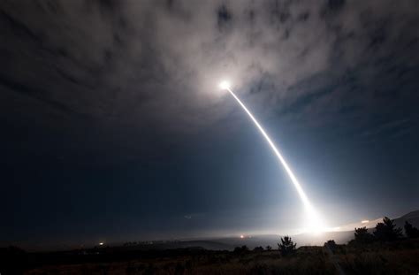 Picture Of The Day Minuteman Iii Intercontinental Ballistic Missile Icbm Launches Into The