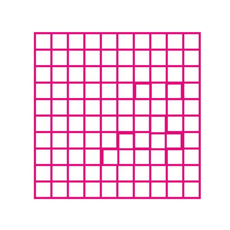 Multiplication Grid 1 10 Outline Playground Marking