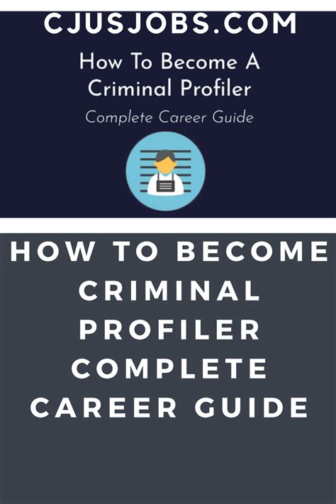 How To Become A Criminal Profiler Complete Career Guide Criminal