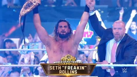 Seth Rollins Is The First Wwe World Heavyweight Champion Xfire