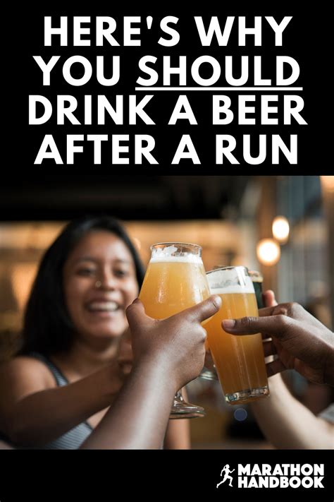 Should You Drink Beer After Running Here S The Optimal Amount Drinking Beer Beer Benefits