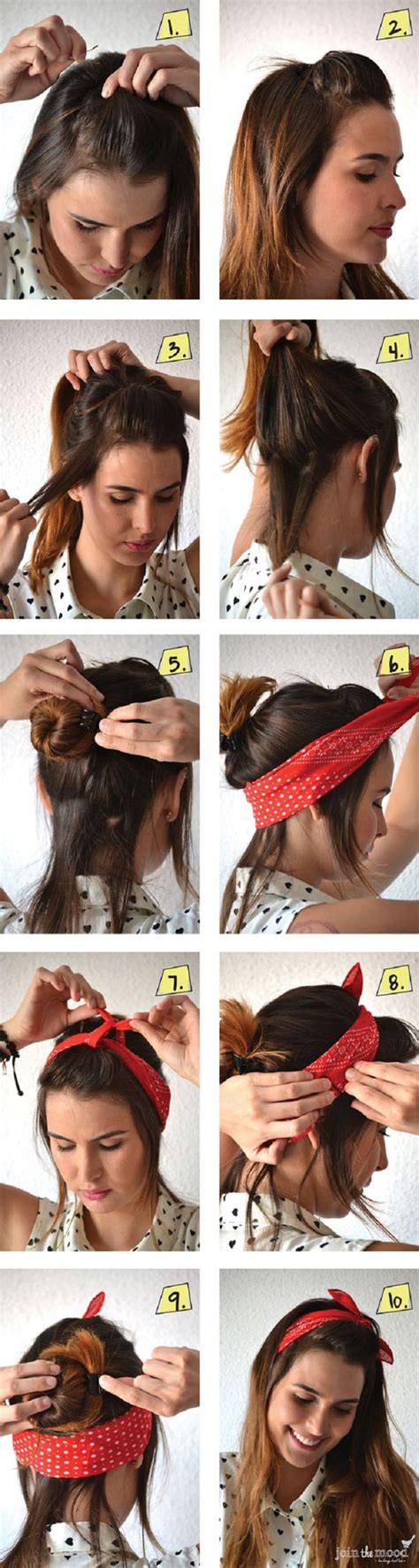 comment porter nouer et mettre un foulard cheveux