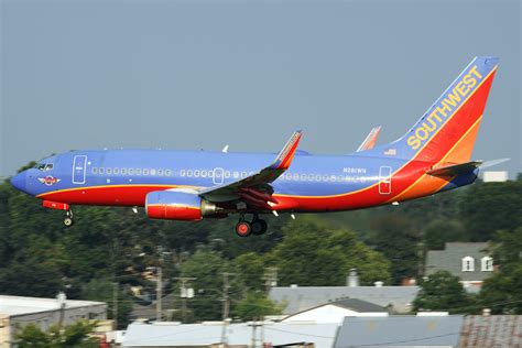 Southwest Airlines Boeing 737 7h4 N281wn Flight 290 From F Flickr