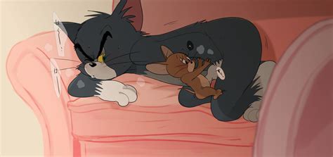 Rule 34 2017 Atori Feline Feline Fur Jerry Tom And Jerry Lying Male Mammal Mouse Rodent Sex