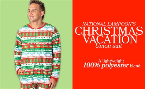 Intimo National Lampoons Christmas Vacation Mens Movie Film Footless