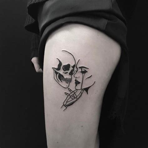 Small leg tattoos for females. tattooer | Tumblr