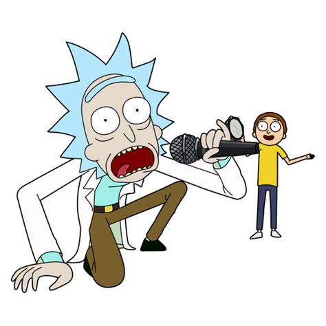 Rick And Morty Get Schwifty Song Sticker Sticker Mania