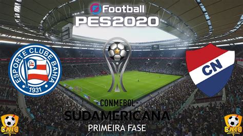 Os visitantes venceram por 1 a 0 no confronto de ida e vão a campo com a vantagem do empate. BAHIA X NACIONAL-PAR - COPA SUL-AMERICANA - PRIMEIRA FASE 12/02/2020 PES 2020 - YouTube