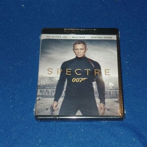 James Bond 007 Spectre 4k Ultra Hd Blu Ray 2 Disc Set Slipcover Sleeve