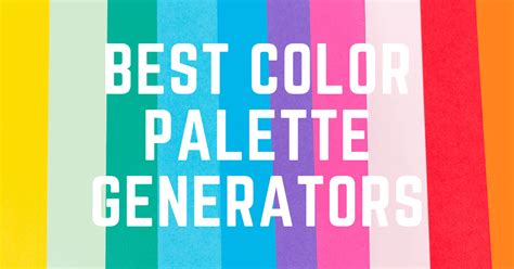 10 Best Online Color Palette Generators 2024