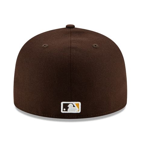 Brown Fitted Hat