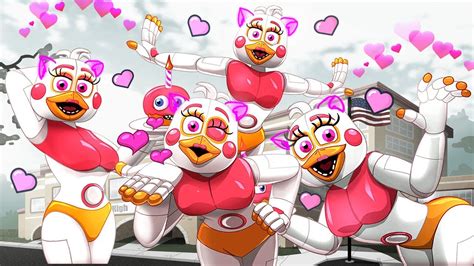 Ultimate Custom Night All Funtime Chica Jumpscare Pictures Youtube