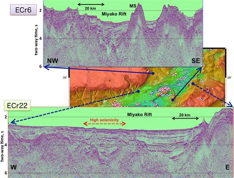 Seismic structure of rifting in the Okinawa Trough, an ...