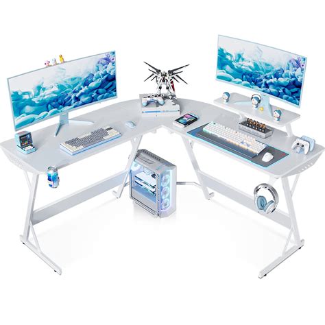 Buy Motpk L Shaped Gaming Desk Gaming Table L Shape Computer Desk For