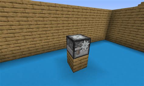 This time the devs bring us the stonecutter recipe and uses. Old Minecraft P.E Stonecutter | MCreator