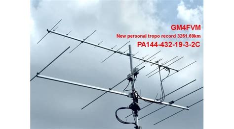 dx record using pa144 432 19 3 2cb antenna by gm4fvm