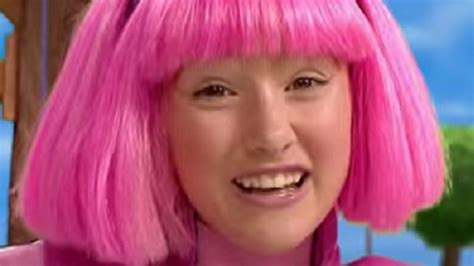 stephanie from lazytown in real life