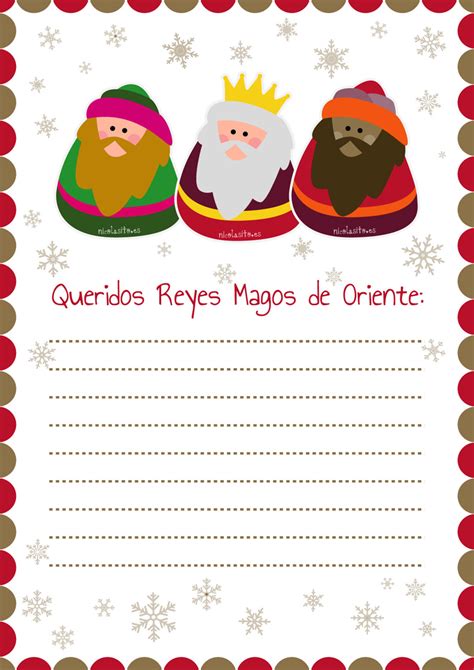 Carta Reyes Magos Orientación Andújar Recursos Educativos