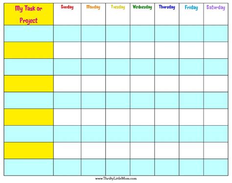 Inspirational Weekly Summer Reward Chart For Kids V M D Pertaining To