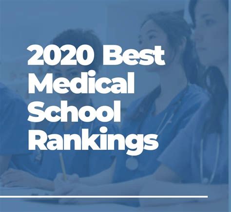 2020 World Best Medical School Rankings Updated