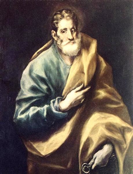 Apostle St Peter C1612 El Greco