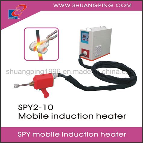Copper And Brass Tube Brazing Machine Spy2 10 Mobile Induction Heater