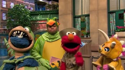 Sesame Street When Dinosaurs Walked Sesame Street Story Youtube