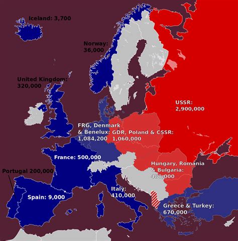 the warsaw pact and nato two military alliances of the cold war